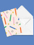 Carte de souhaits - Souffle les bougies. Vendue chez Tah-dah ! 