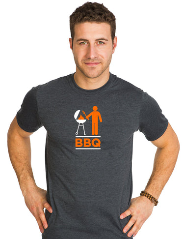 T-shirt homme - BBQ gris