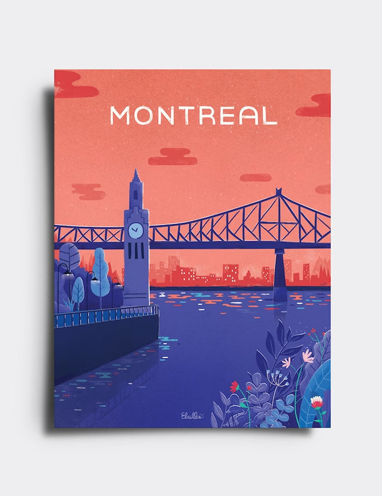 Carte postale - Vieux-Port de Montréal. Vendue chez Tah-dah ! 