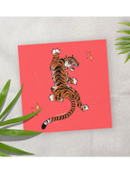 Affiche -  Tigre coloré