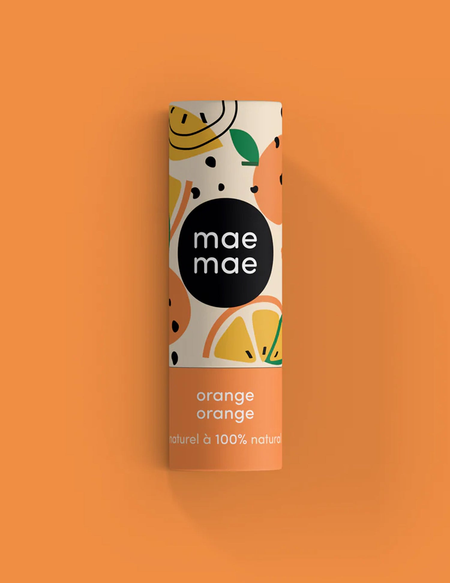 Baume à lèvres - Orange. Vendu chez Tah-dah ! 