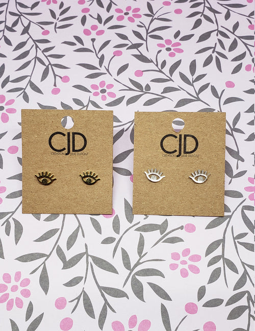 Boucles d'oreilles - Œil