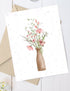 Carte de souhaits plantable - Bouquet. Vendue chez Tah-dah ! 
