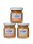Trio Caramel - Beurre, Fleur de sel et Érable. Vendu chez Tah-dah ! 