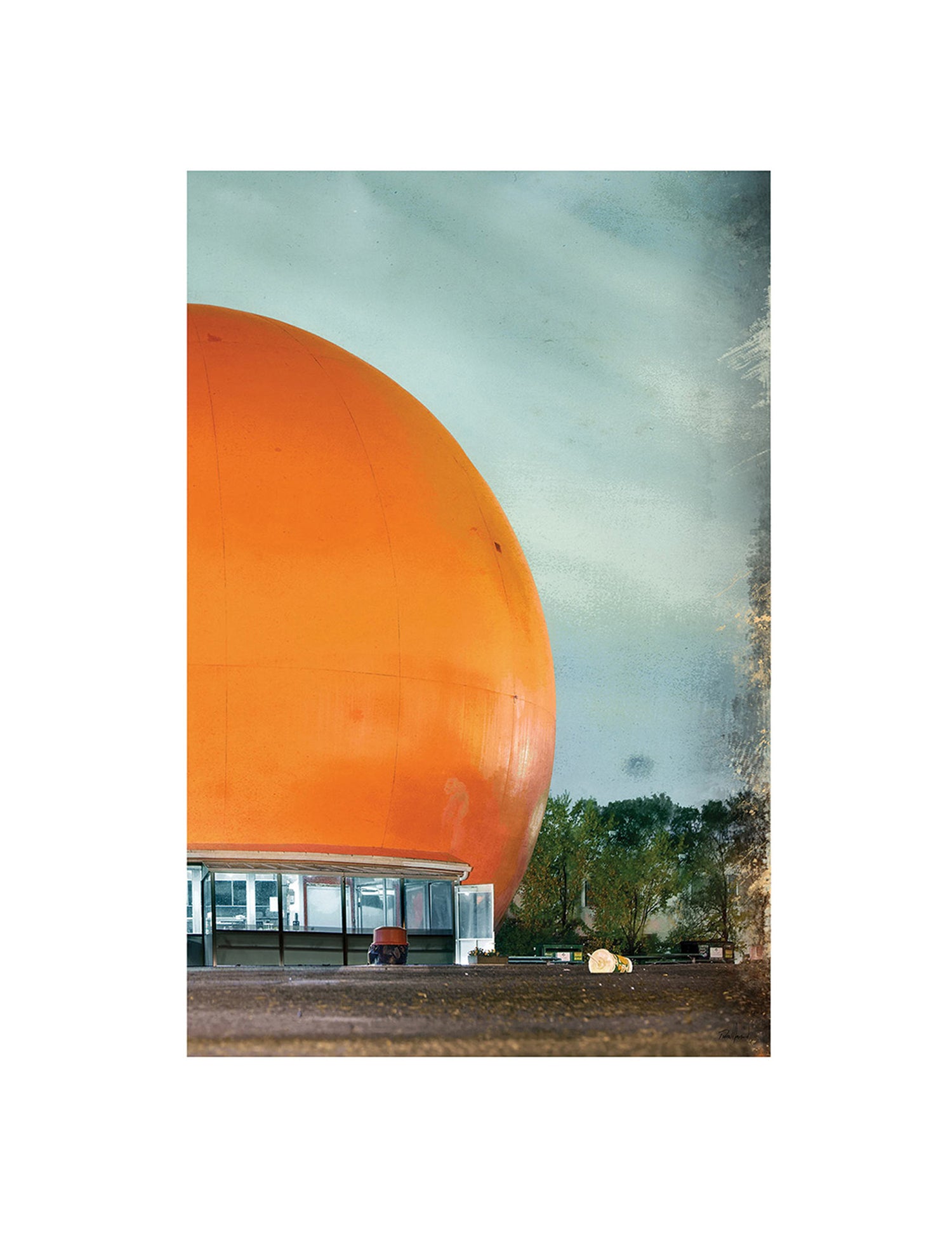 Carte postale Orange Julep MTL I. Vendue chez Tah-dah  !