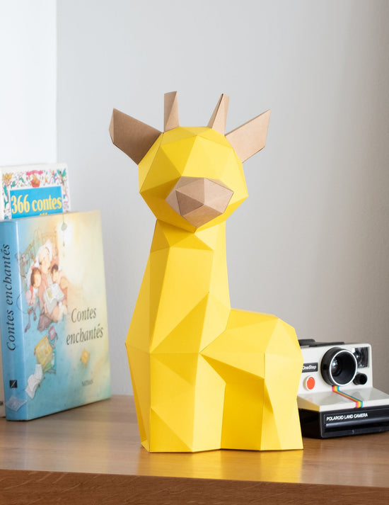 Casse-tête 3D bébé girafe. Vendu chez Tah-dah ! 