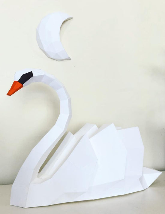 Casse-tête 3D le cygne. Vendu chez Tah-dah  !