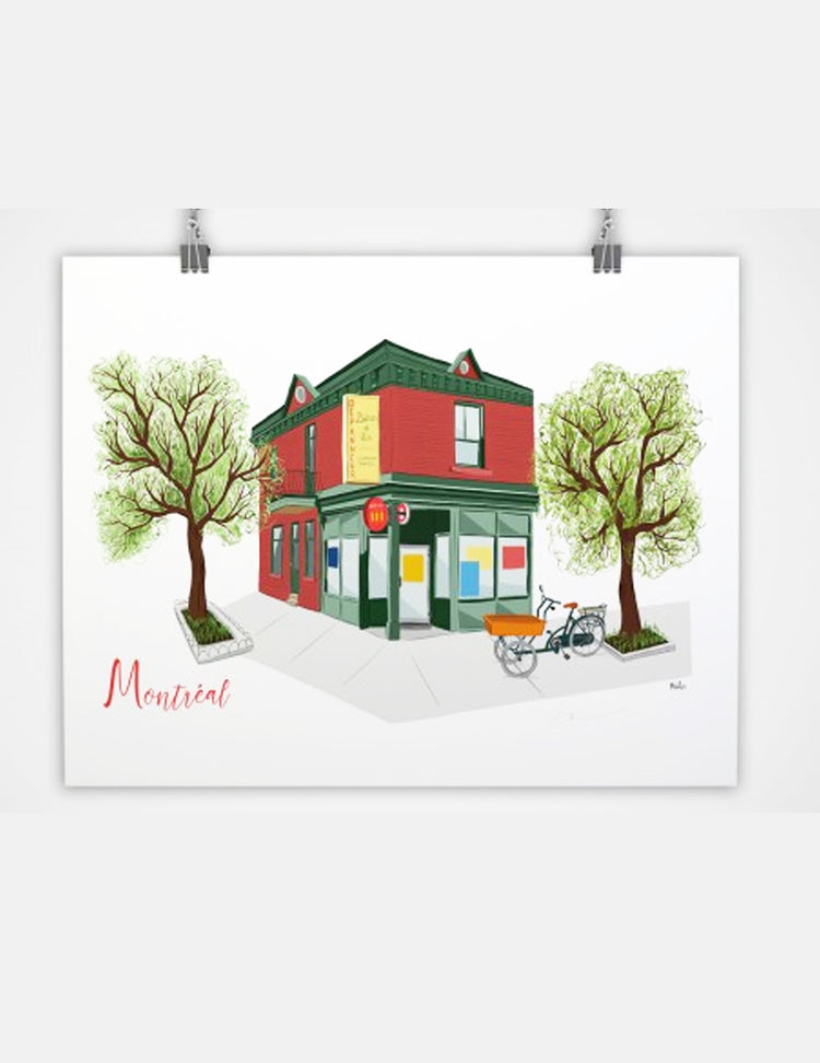 Affiche - Dépanneur. Vendue chez Tah-dah ! 