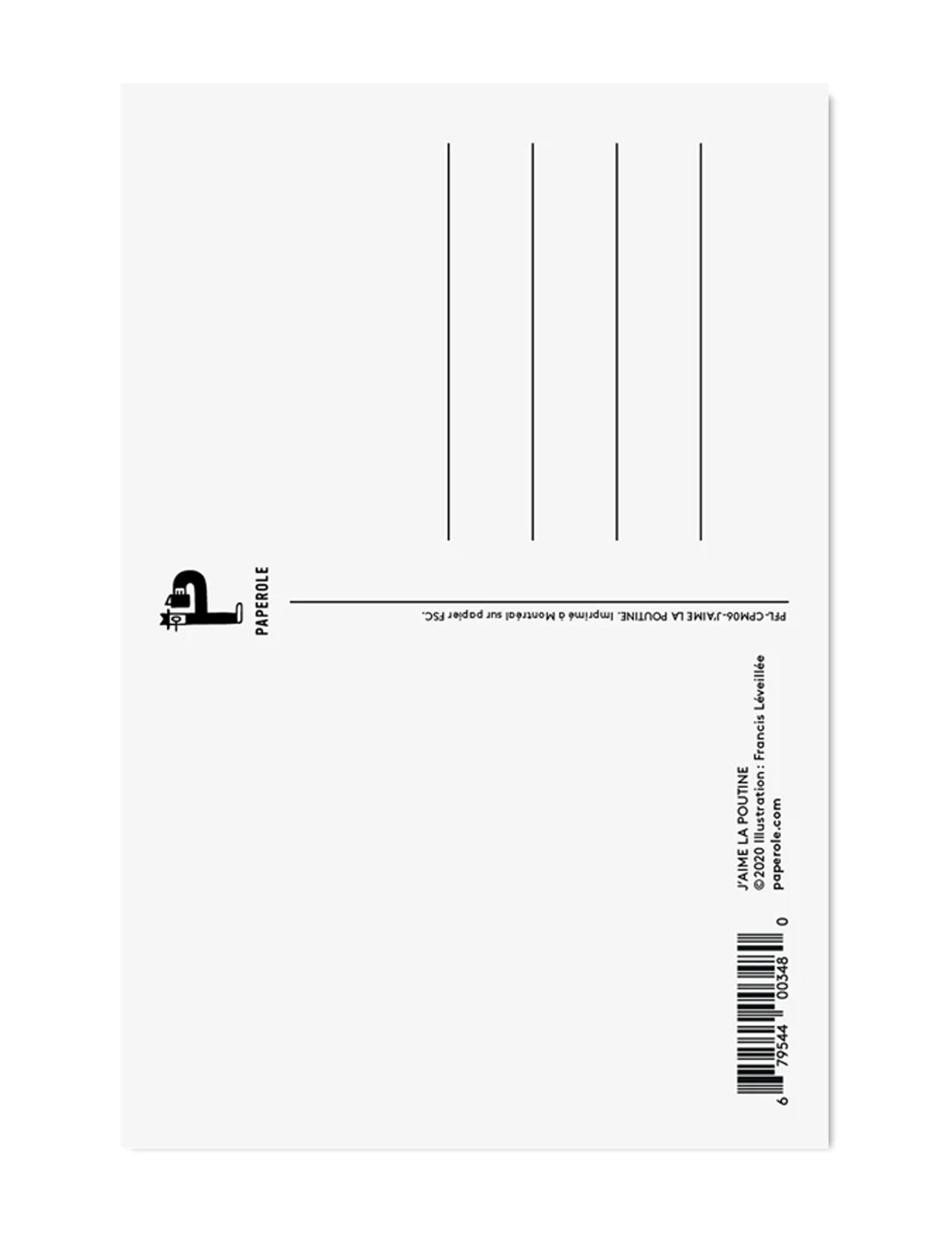 Carte postale j&
