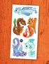 Tatouages temporaires pour enfants. Les dragons. Vendus chez Tah-dah !