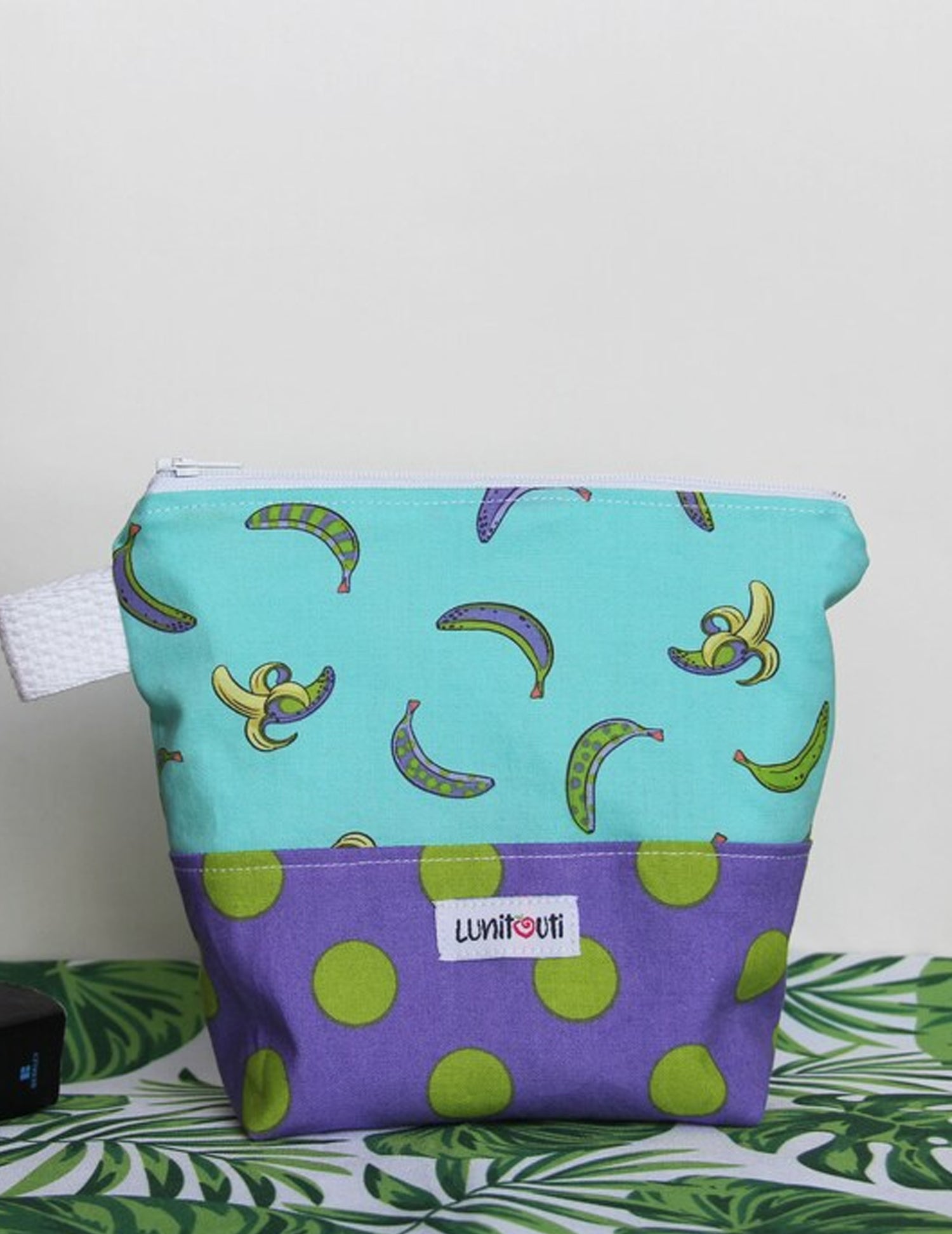 Sac à collation - Banane Funky. Vendu chez Tah-dah ! 