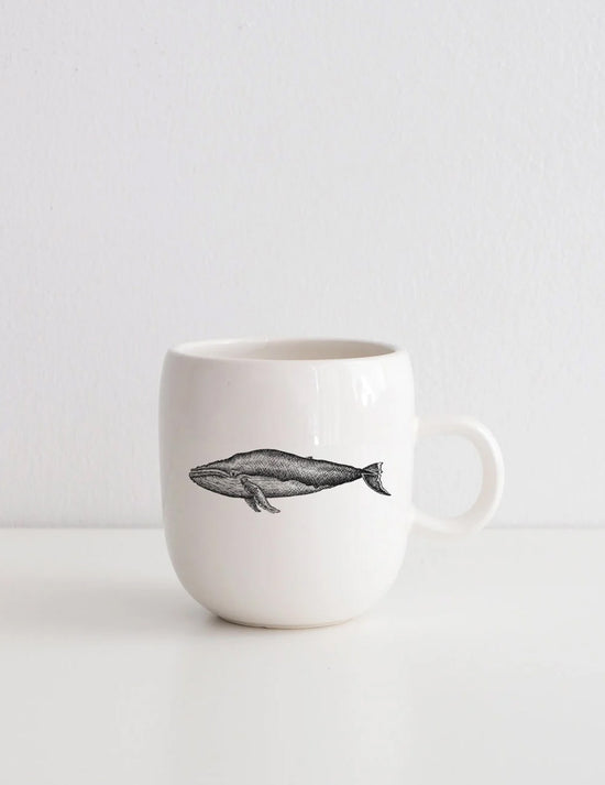 Tasse en porcelaine - la Baleine à Bosse